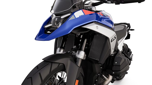 The radiator grille guards of the R 1300 GS from BMW Motorrad
