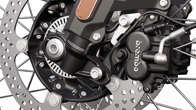 The brake system with ABS Pro for the R 12 G/S from BMW Motorrad