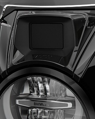 We see the R 18 B with the Active Cruise Control system.