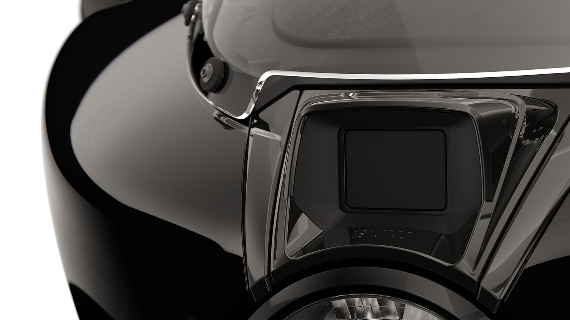 We see the R 18 B with the Active Cruise Control system.