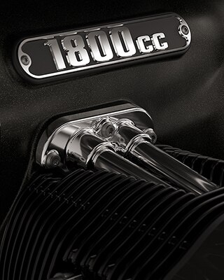 Impressive R 18 B boxer engine.